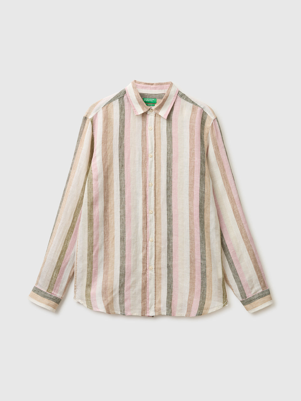Striped shirt in pure linen - ucb_image_FS