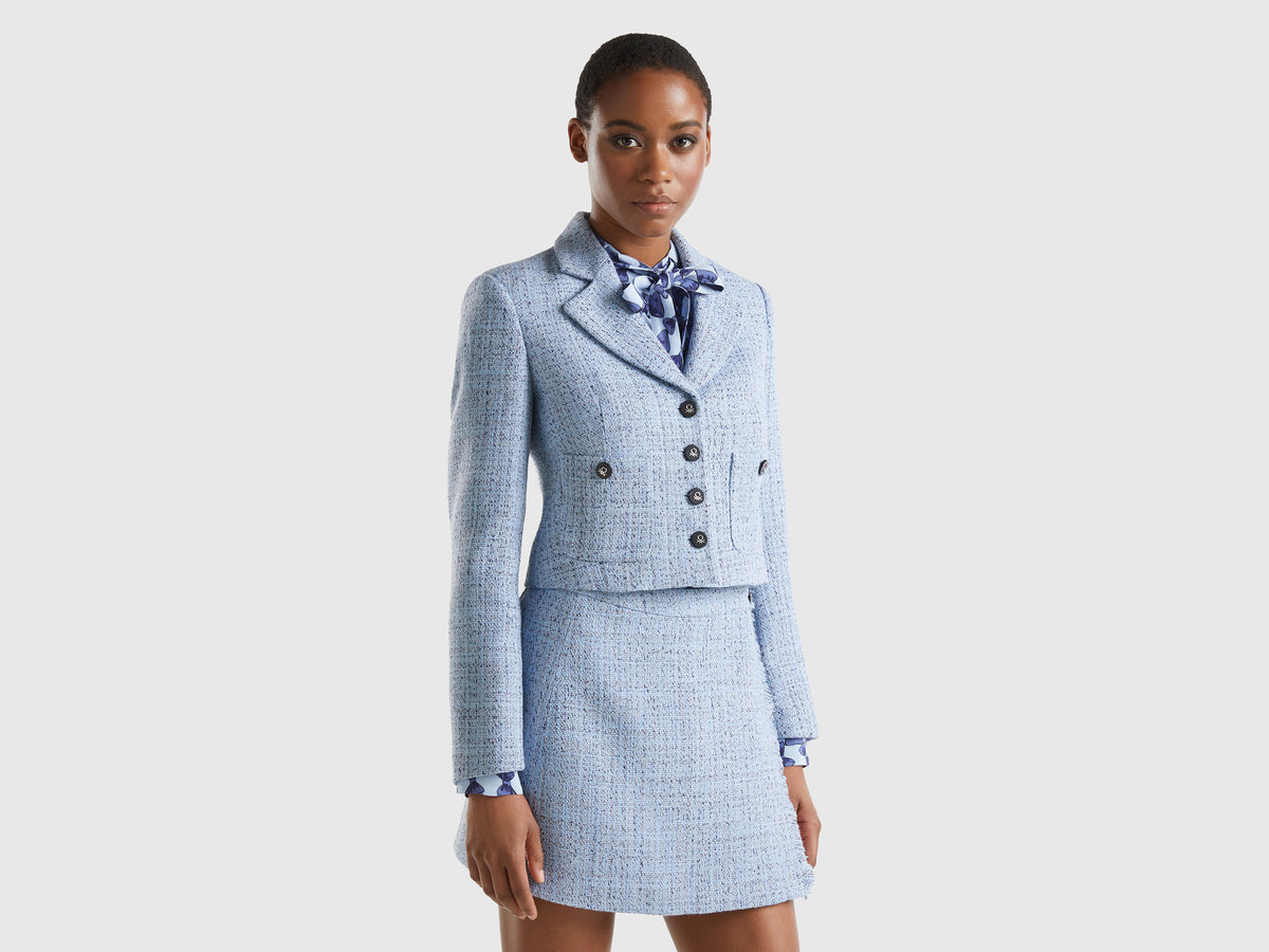 Blazer cropped em tweed - ucb_image_F