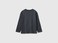 T-shirt in organic cotton with logo print - ucb_image_BS