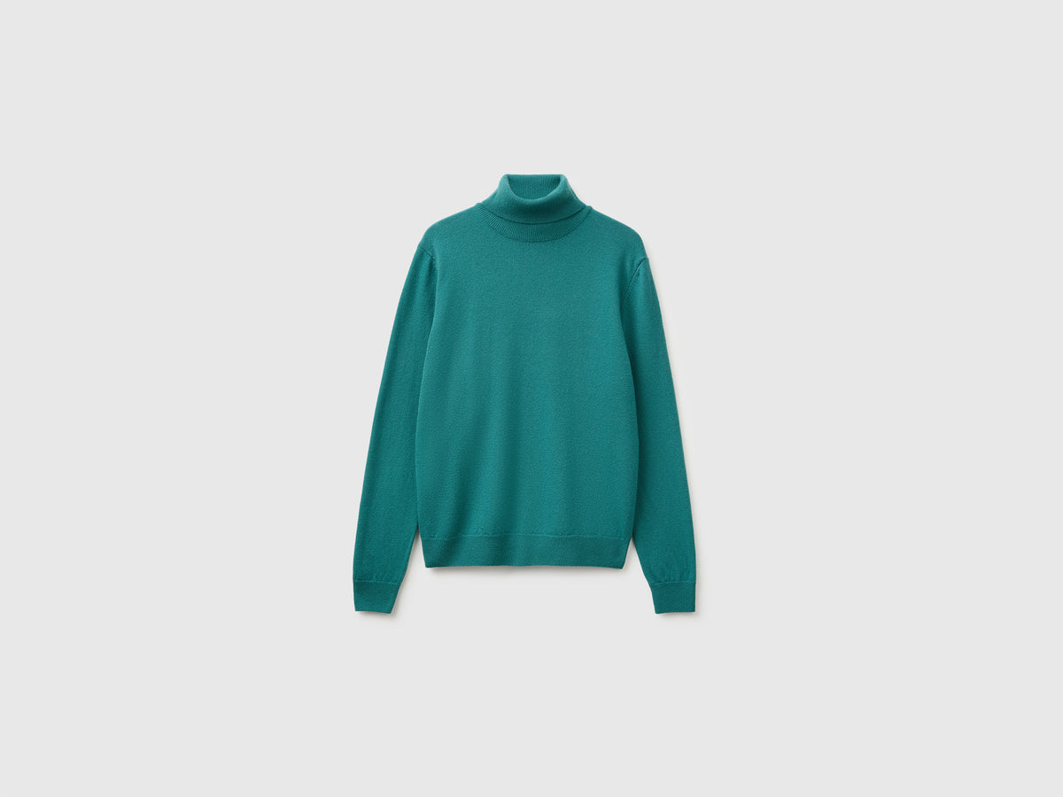 Camisola de gola alta 100% lã Merino - ucb_image_FS