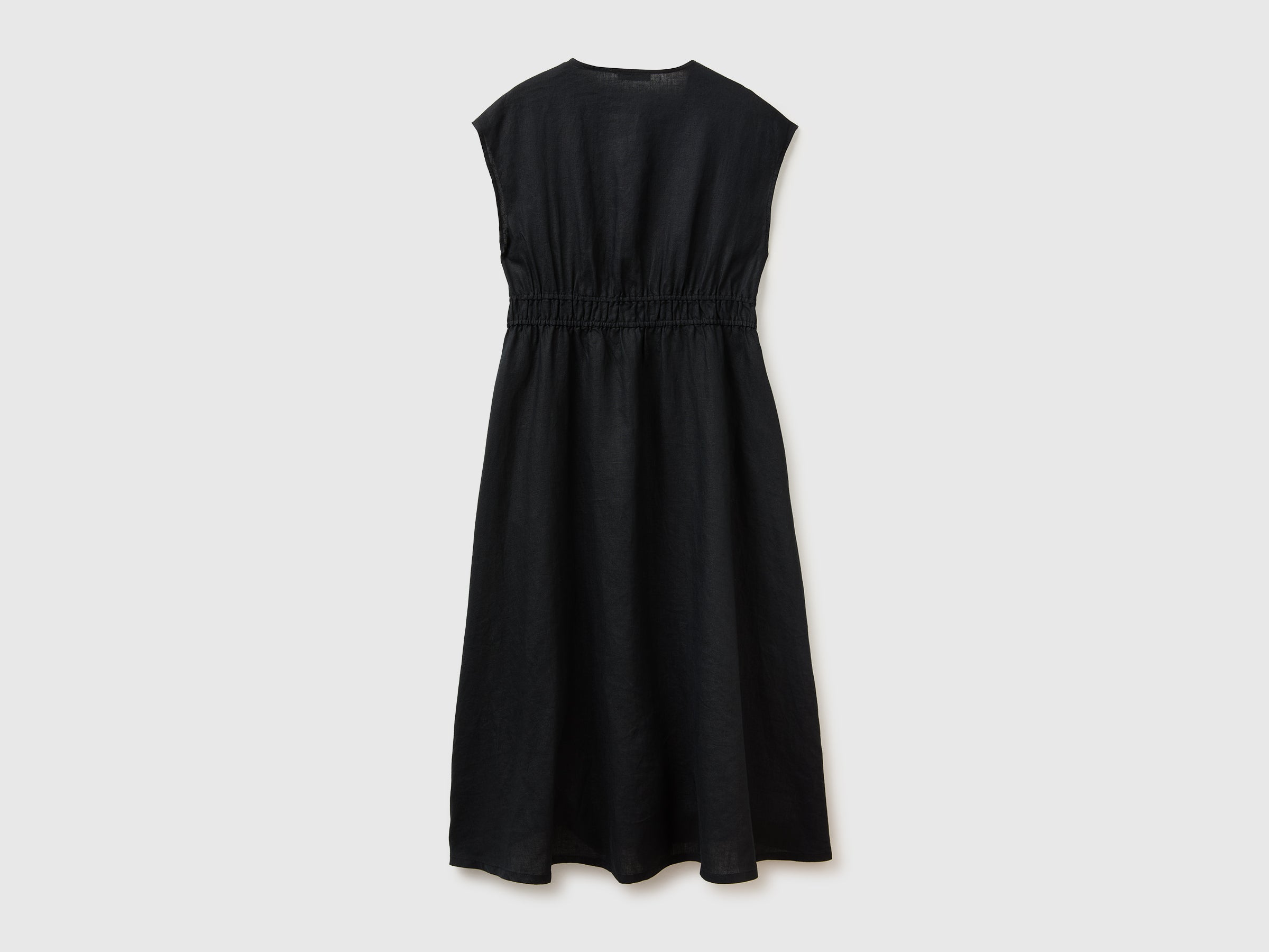 Flared dress in pure linen - ucb_image_BS