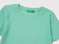 Slim fit ribbed t-shirt - ucb_image_DS1