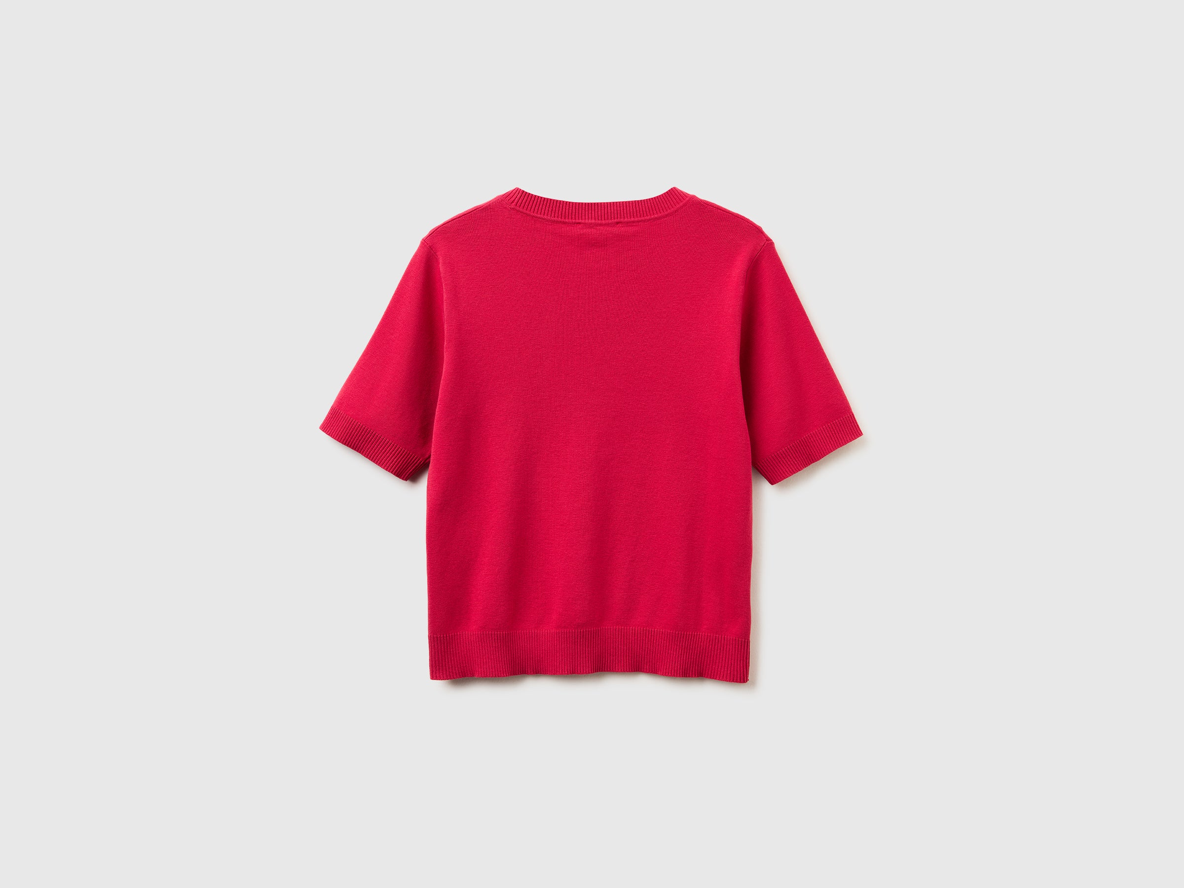 Camisola vermelho morango com manga curta - ucb_image_BS