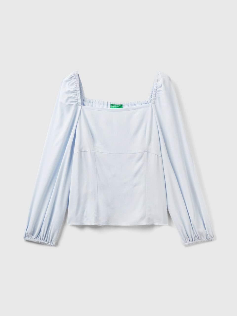 Blusa slim fit com decote quadrado - ucb_image_FS