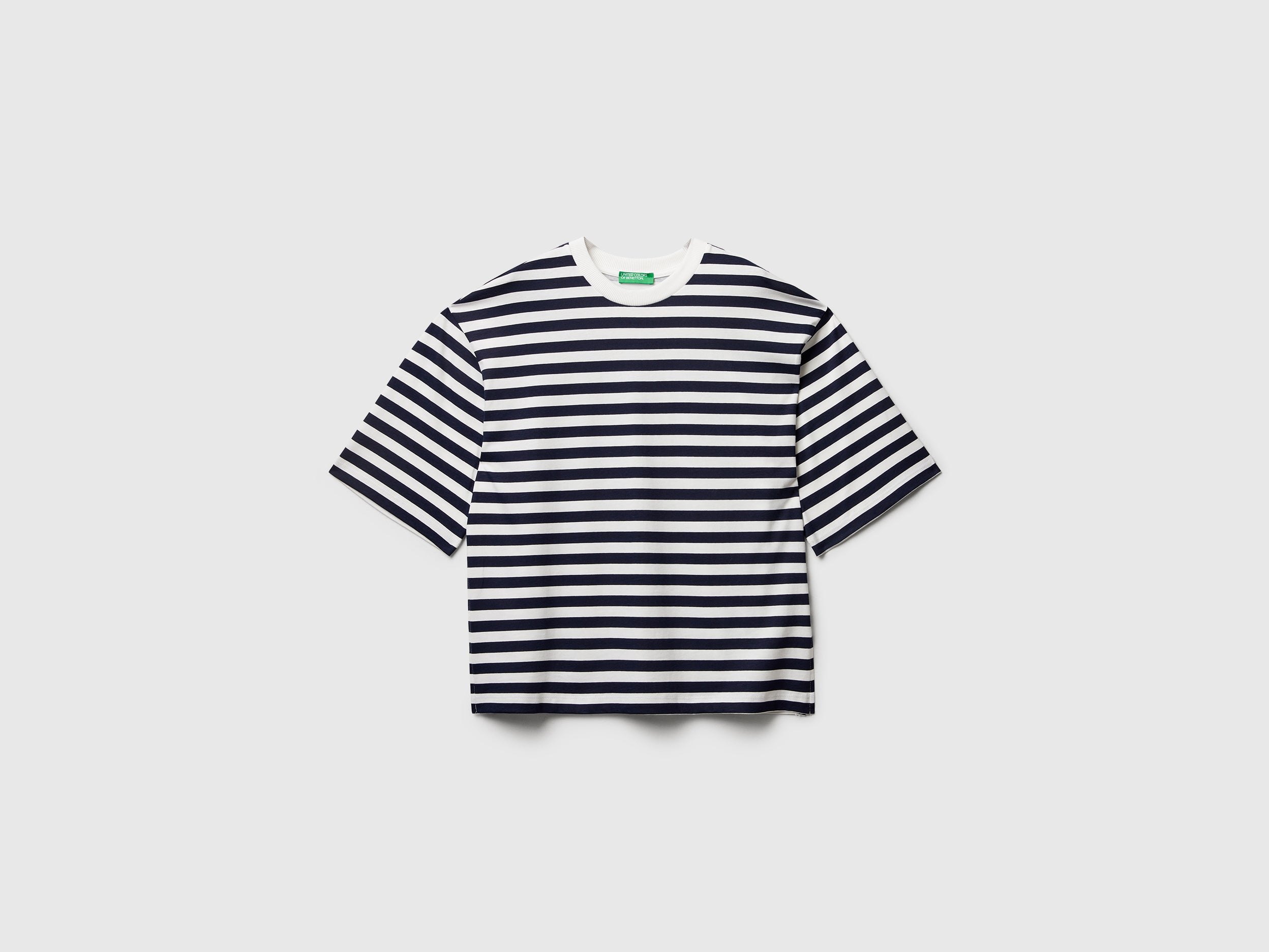 T-shirt às riscas over fit - ucb_image_FS