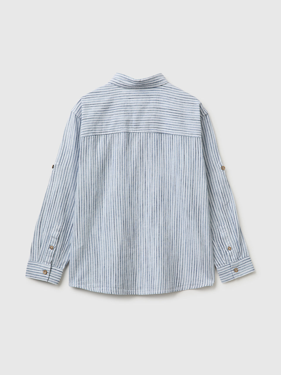 Striped linen blend shirt - ucb_image_BS