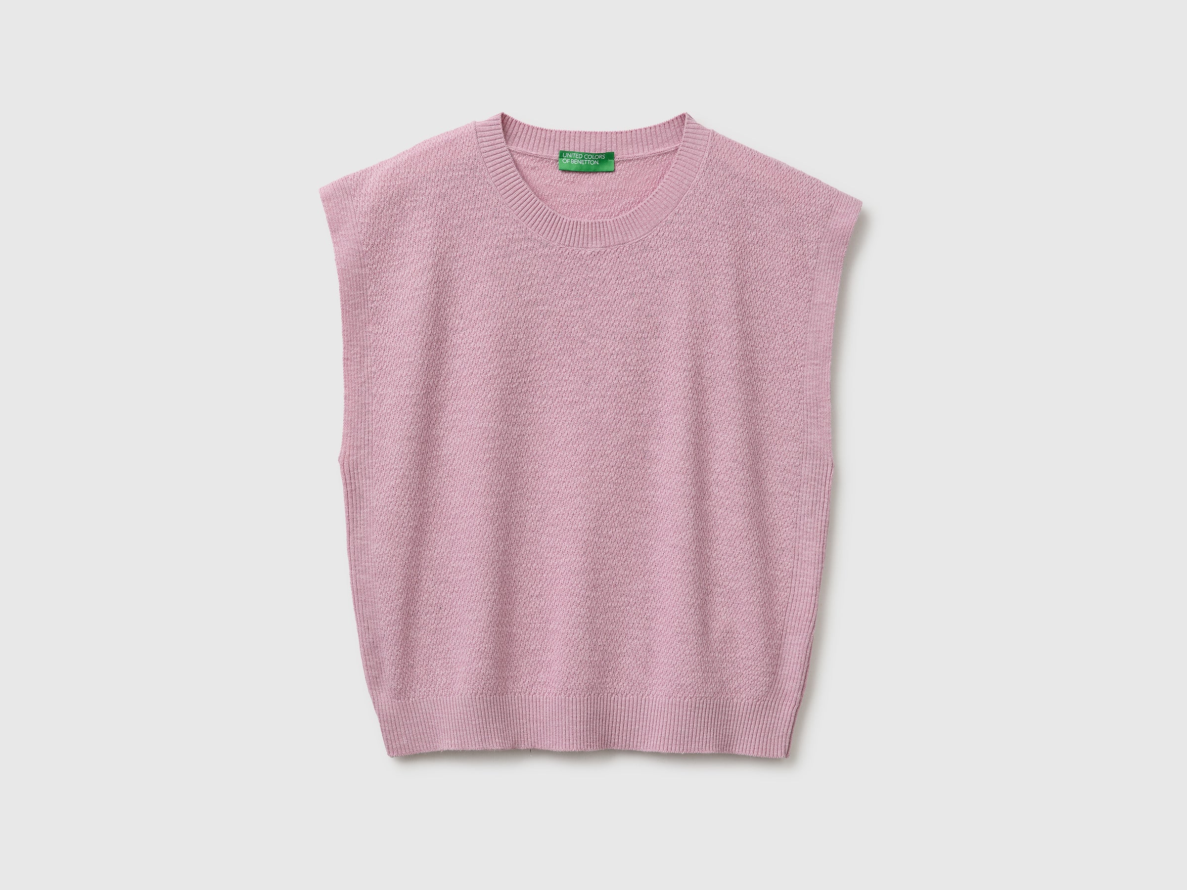 Camisola sem mangas em mistura de linho - ucb_image_FS