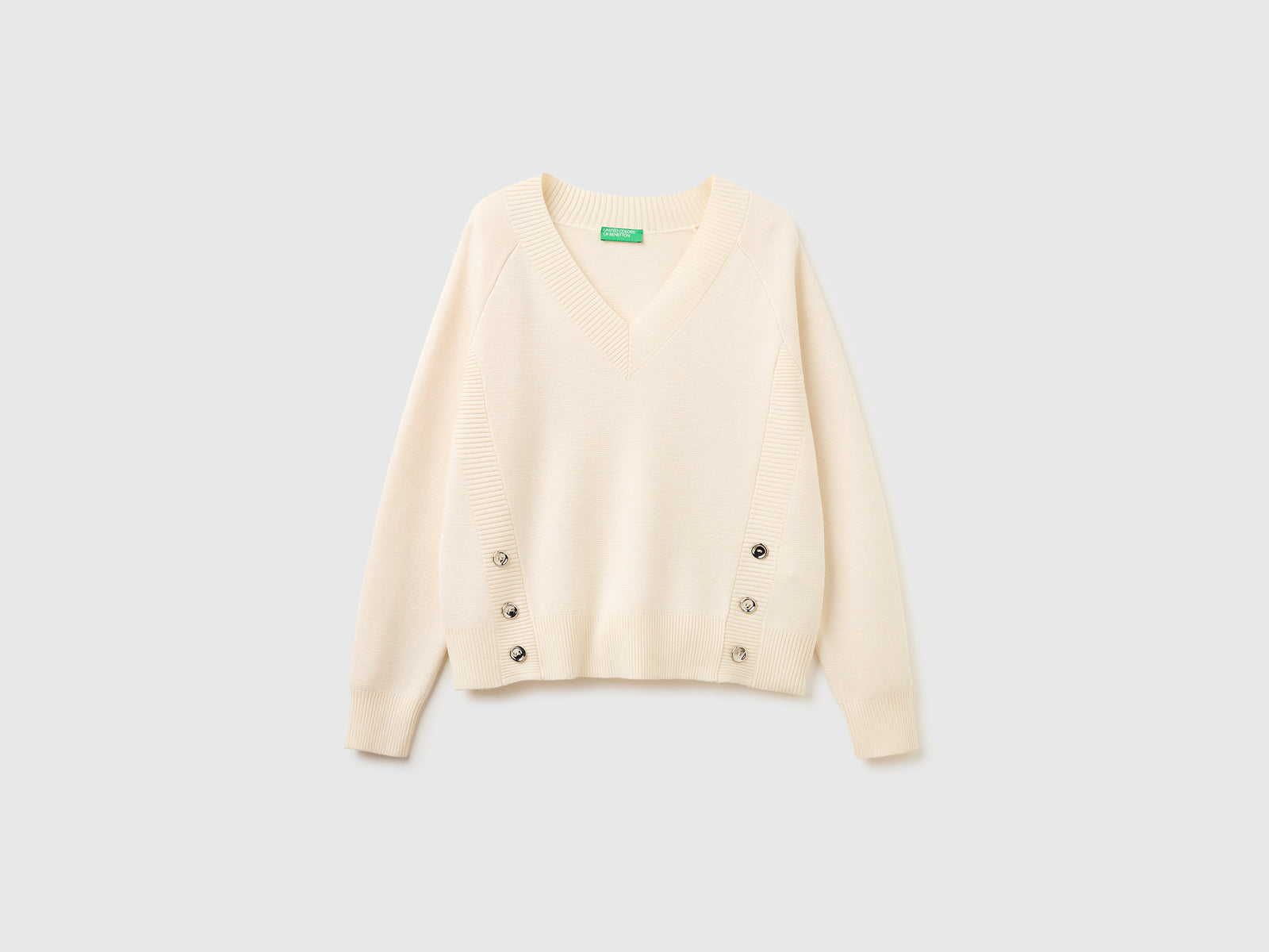 Camisola trabalhada com decote em V - ucb_image_FS