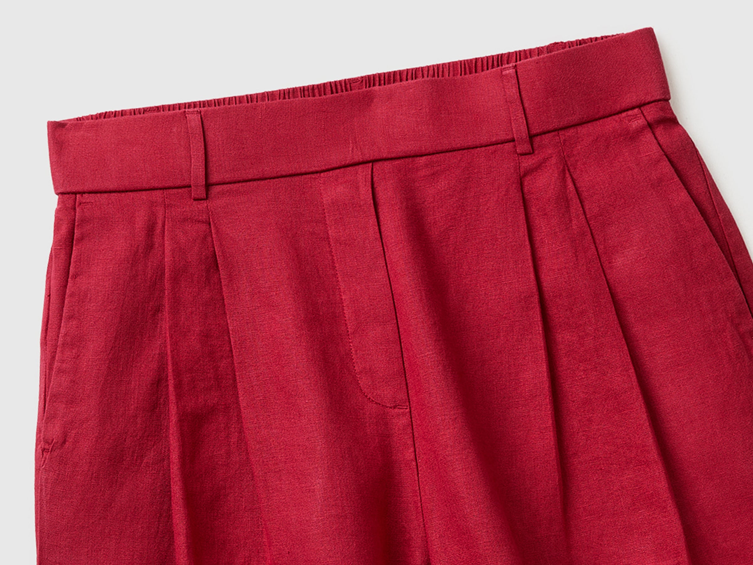 Pure linen Bermuda shorts - ucb_image_FY