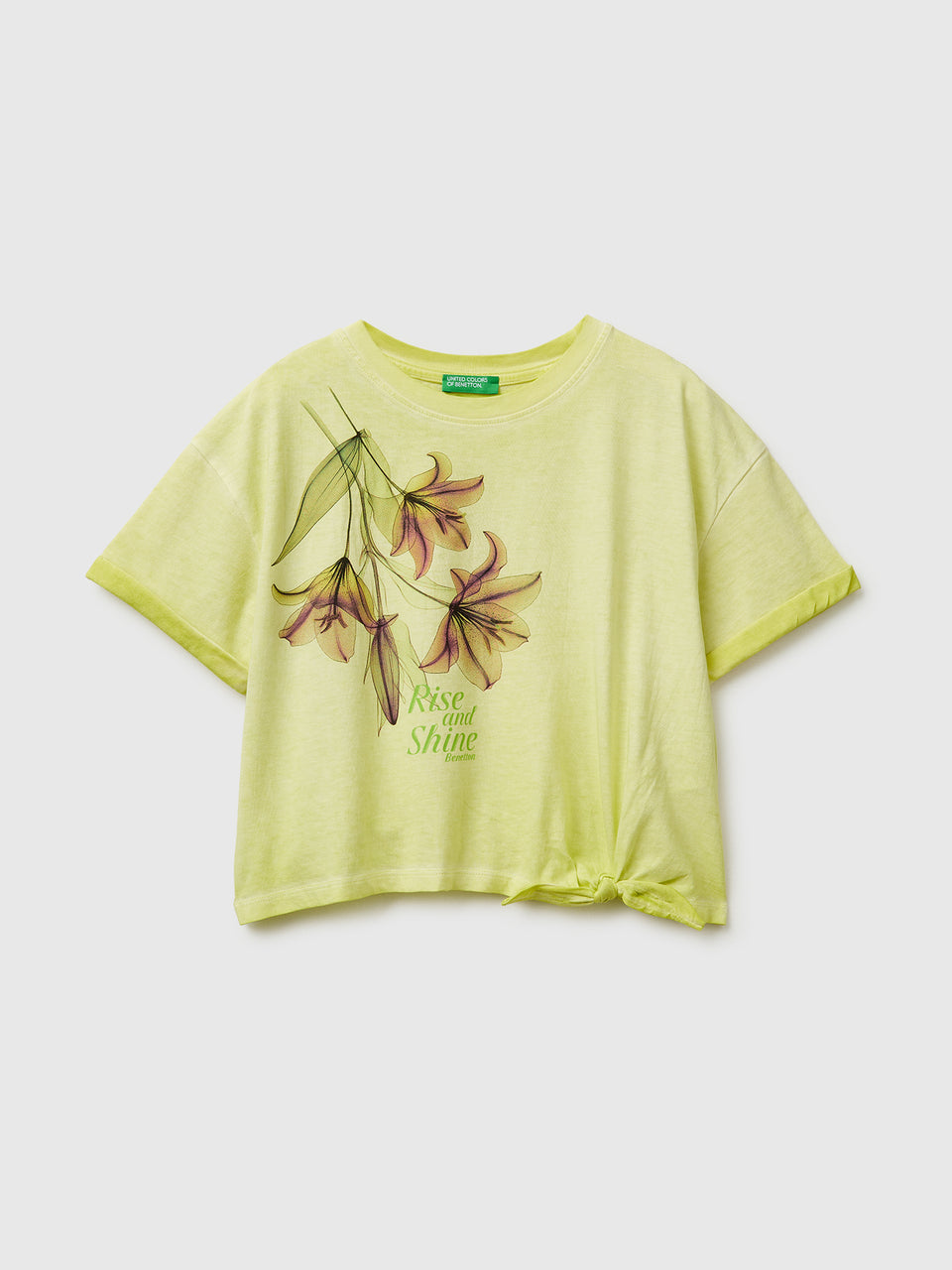 T-shirt with print and knot - ucb_image_FS