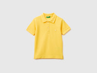 Short-sleeved polo in pure cotton - ucb_image_FS