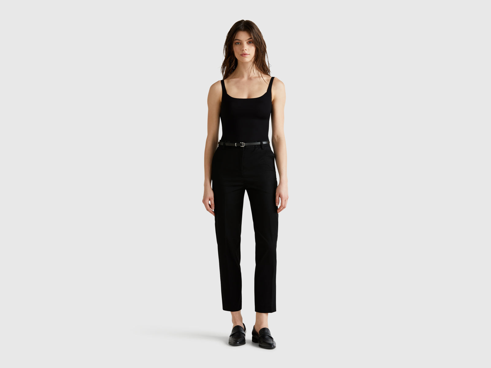 Stretch cotton chinos
