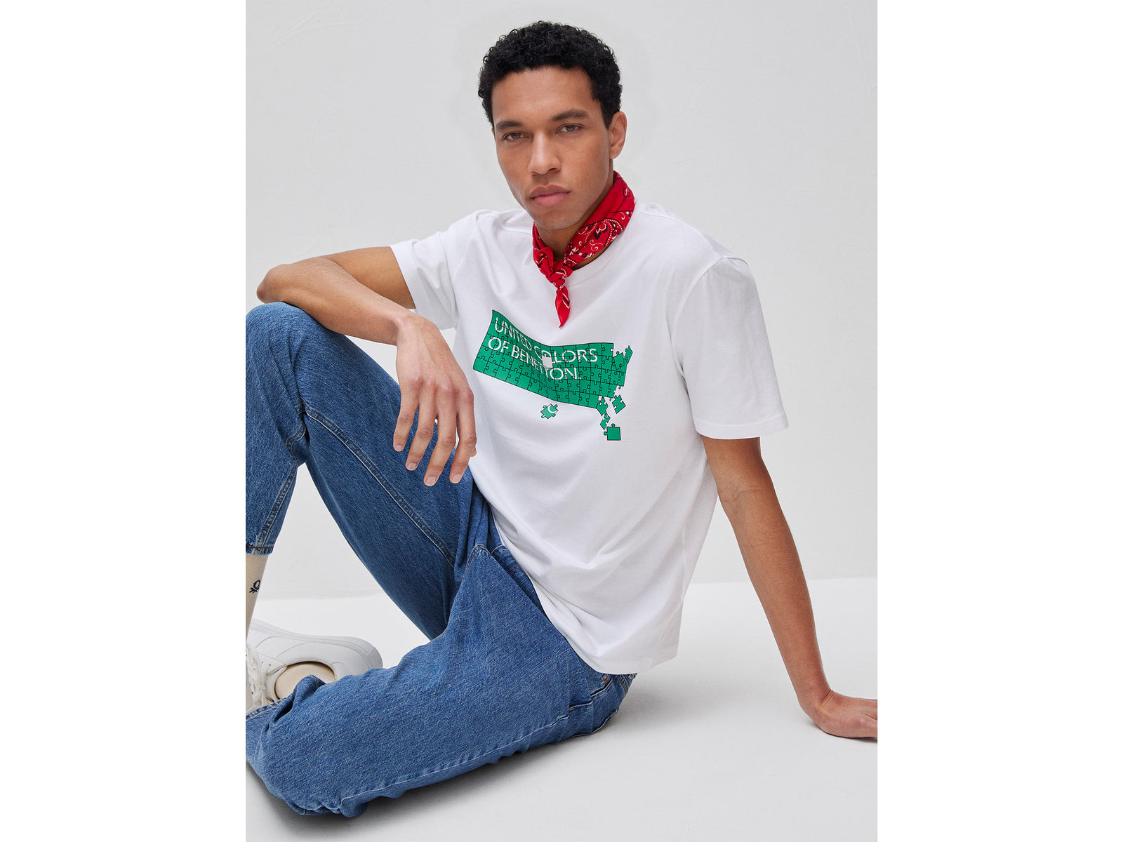 Cotton t-shirt with logo