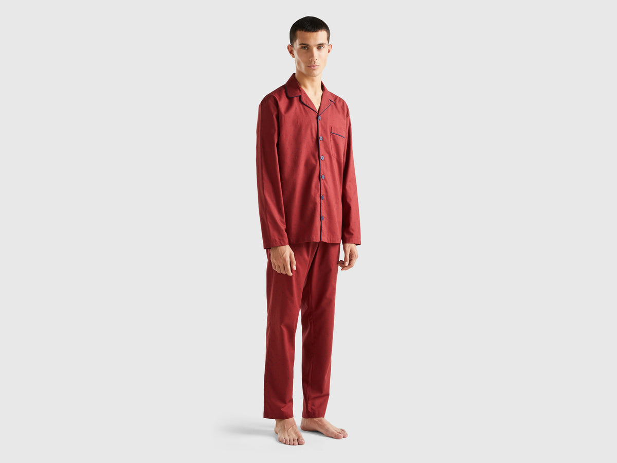 Pijama às bolinhas com bolso - ucb_image_F