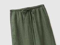100% linen cuffed trousers - ucb_image_FY