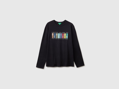 T-shirt com estampa e bordado - ucb_image_FS