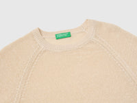 Oversized sweater in linen blend - ucb_image_DS1