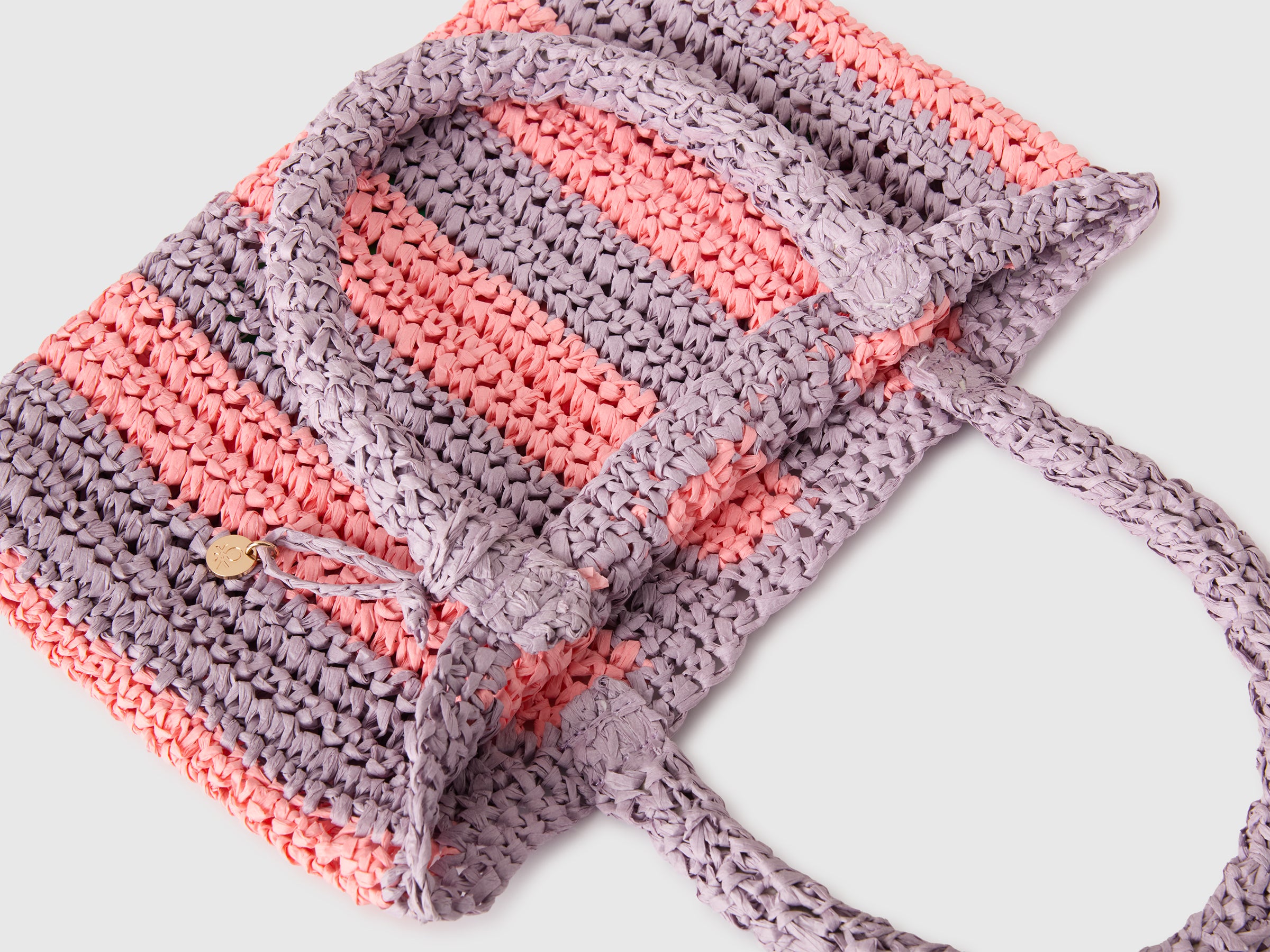 Striped raffia bag - ucb_image_DS1