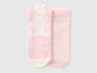 Set of socks with stripes and bunny - ucb_image_FS