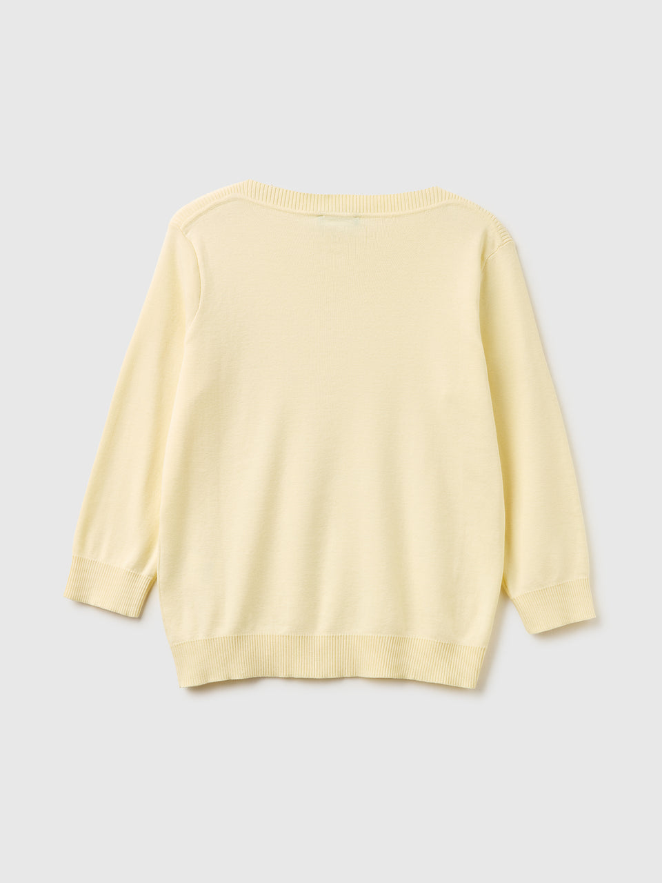 Light yellow sweater with boat neck - ucb_image_BS