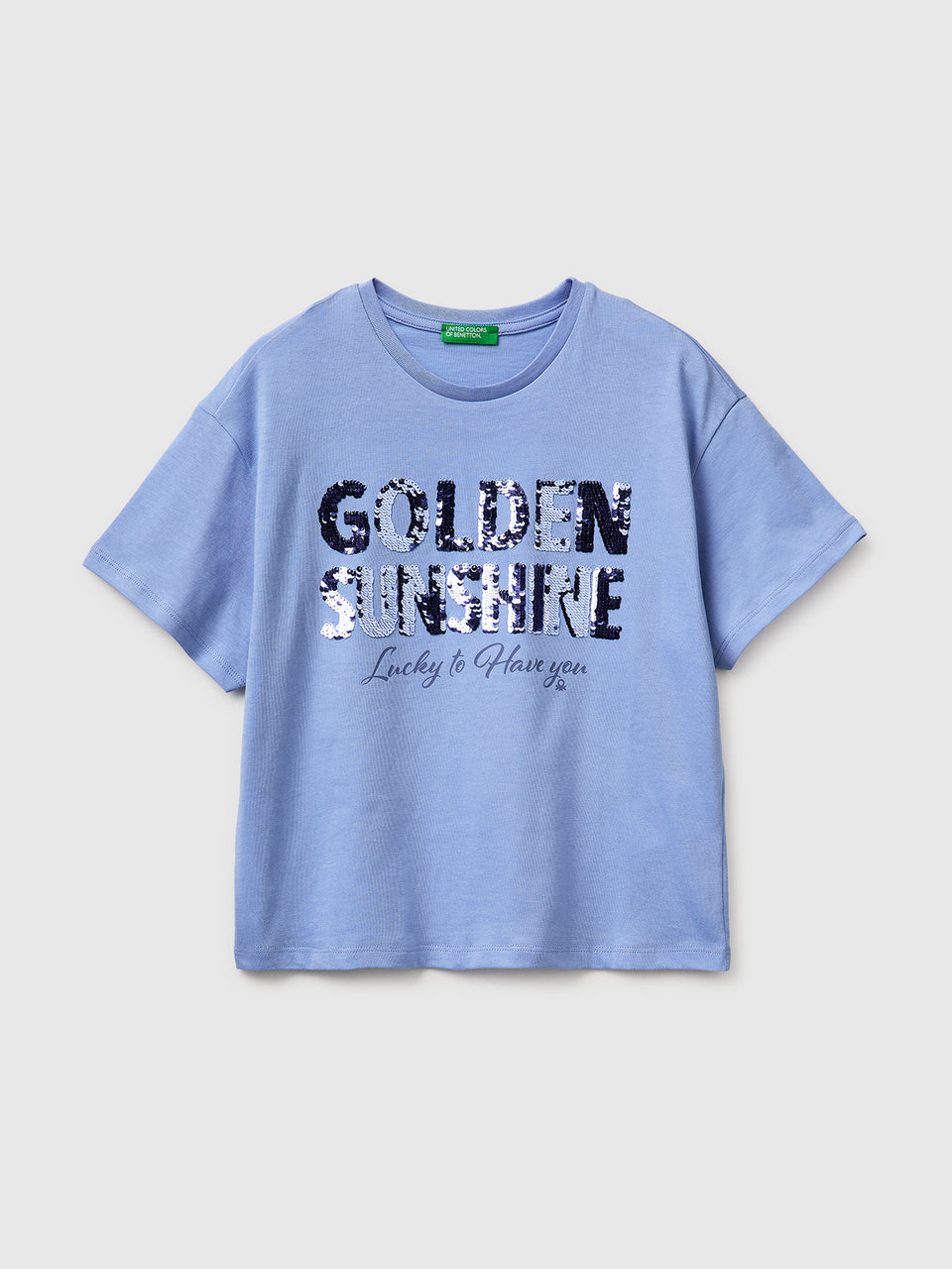 T-shirt with print and sequins - ucb_image_FS