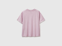 Crew neck t-shirt in lightweight cotton - ucb_image_BS