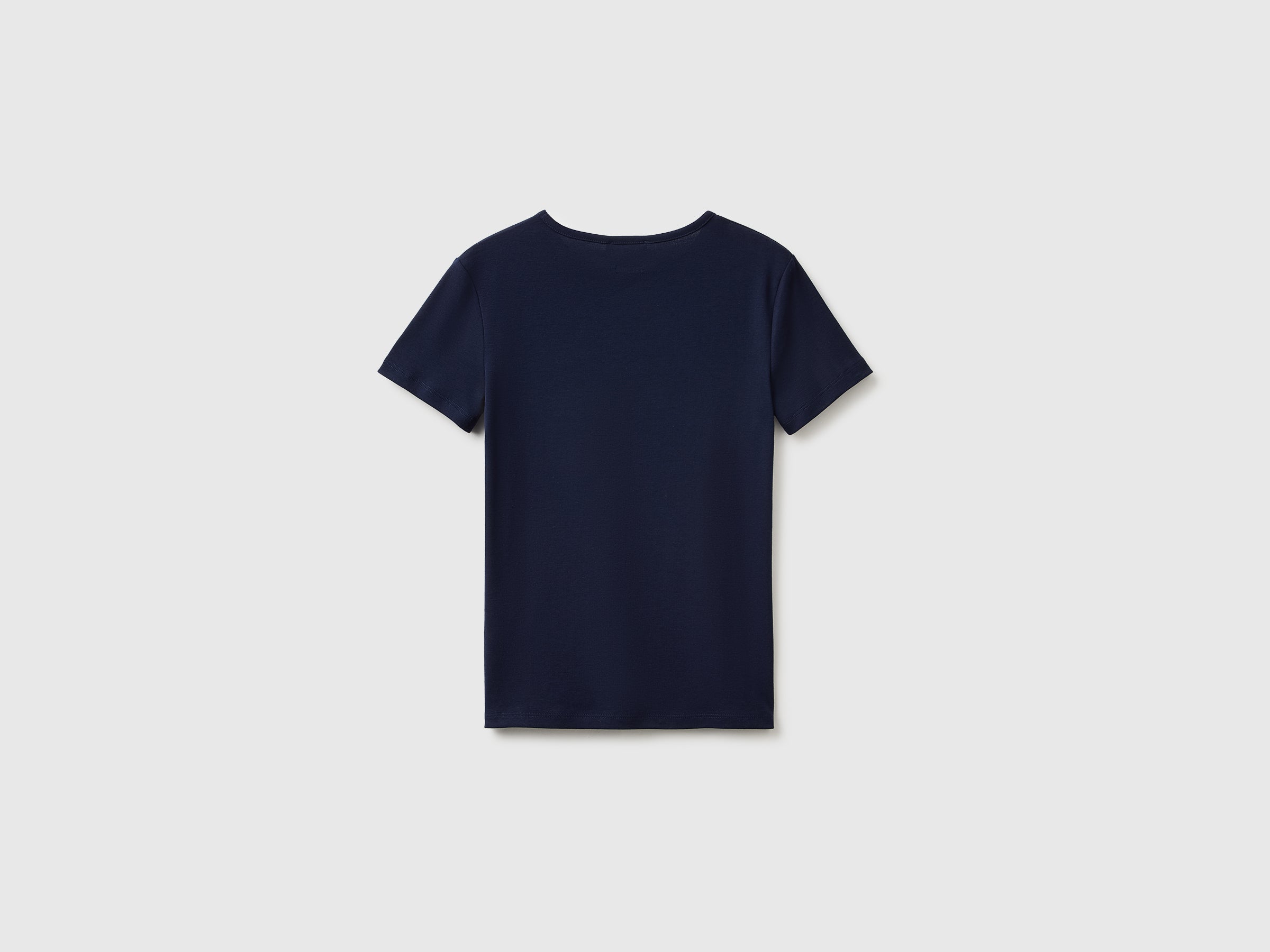 T-shirt de gola redonda slim fit - ucb_image_BS
