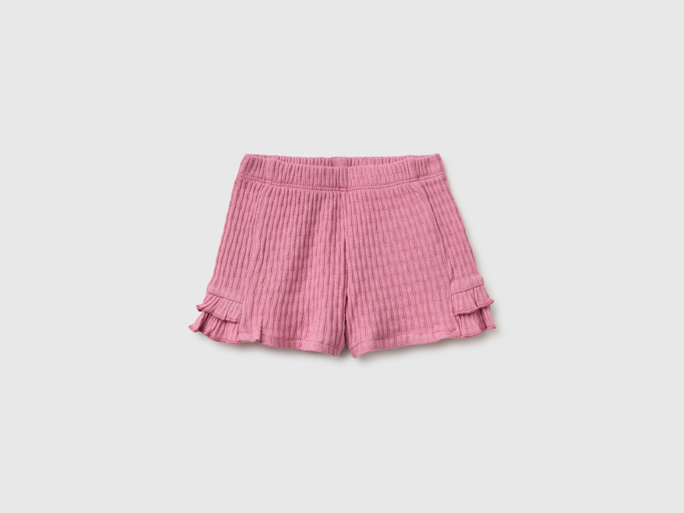 Pure cotton shorts with ruffles - ucb_image_FS