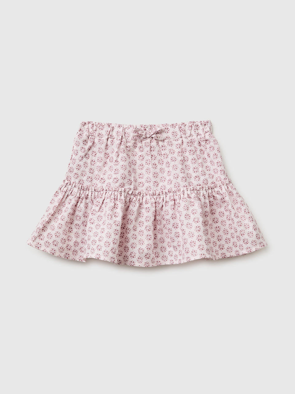 Floral skirt in linen blend - ucb_image_FS