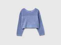 Openwork sweater with butterflies - ucb_image_BS