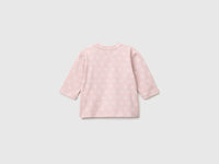 T-shirt com estampa de laços em algodão stretch  - ucb_image_BS