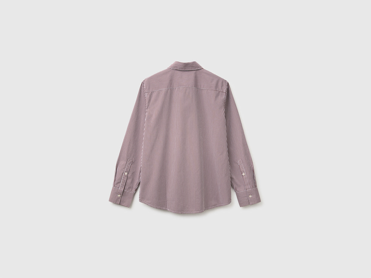 Camisa em algodão às riscas - ucb_image_BS