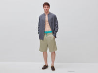 Camisa em linho puro gola coreana - ucb_image_FY