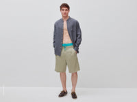 Camisa em linho puro gola coreana - ucb_image_FY
