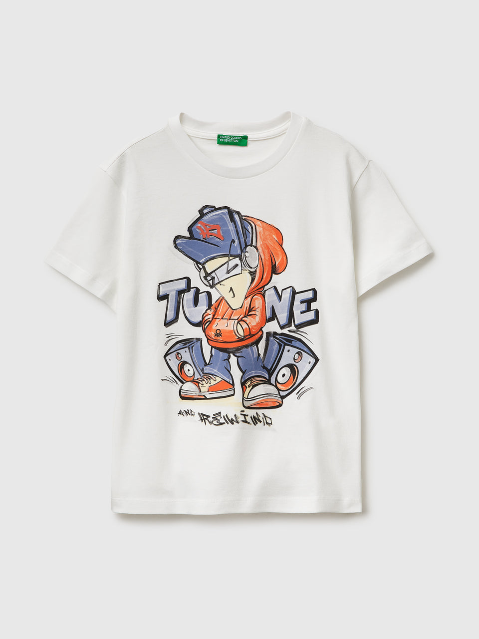 Organic cotton printed T-shirt - ucb_image_FS