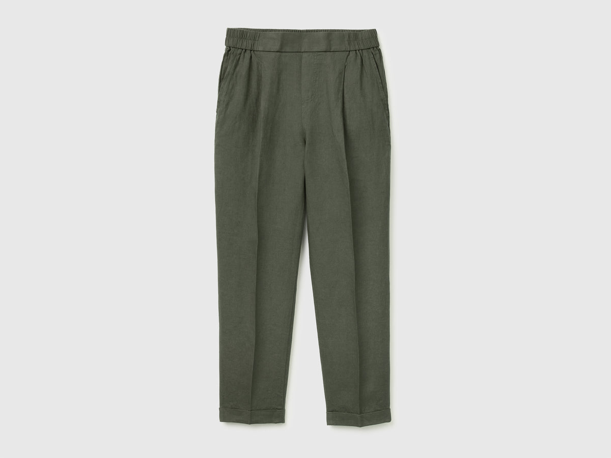 Calças cigarette 100% linho - ucb_image_FS