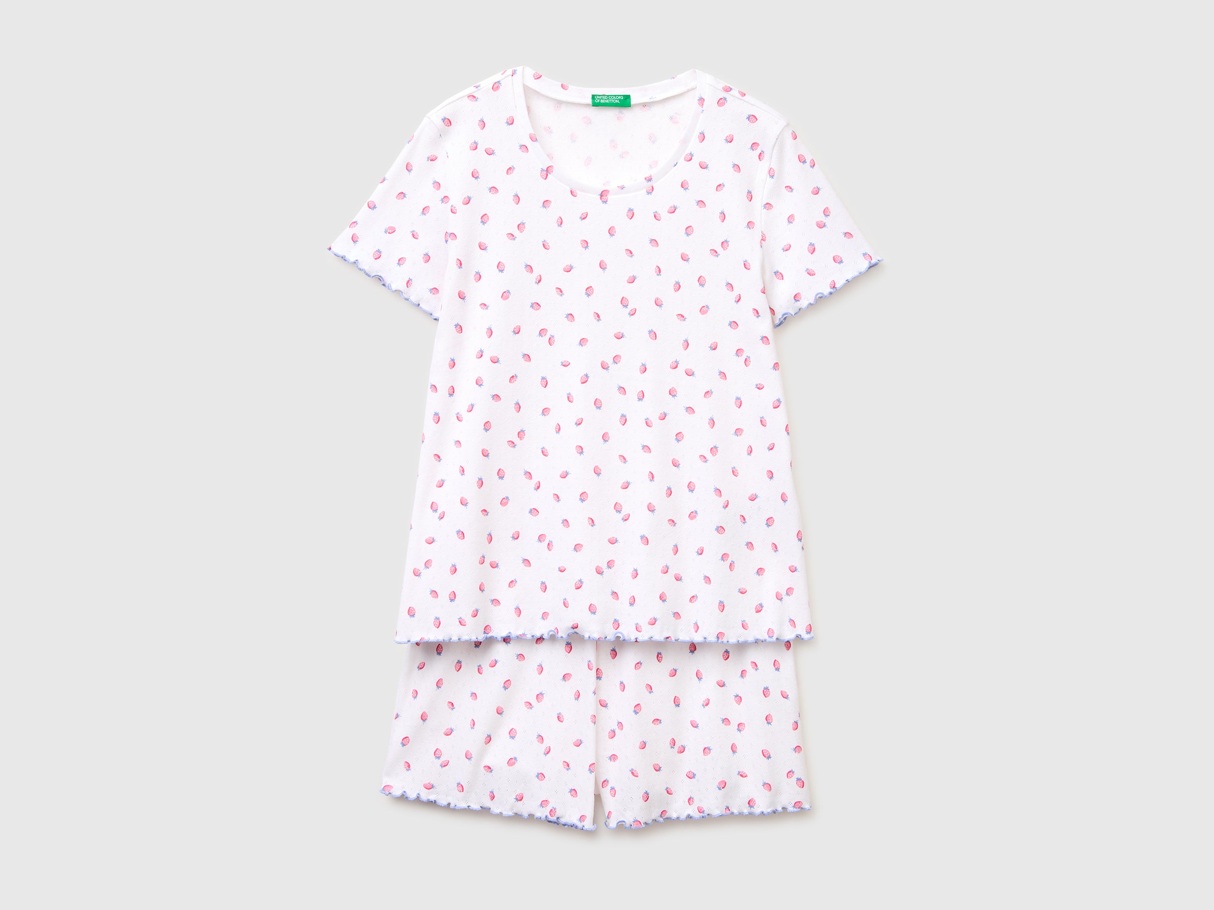 Ribbed patterned short pyjamas - ucb_image_FS