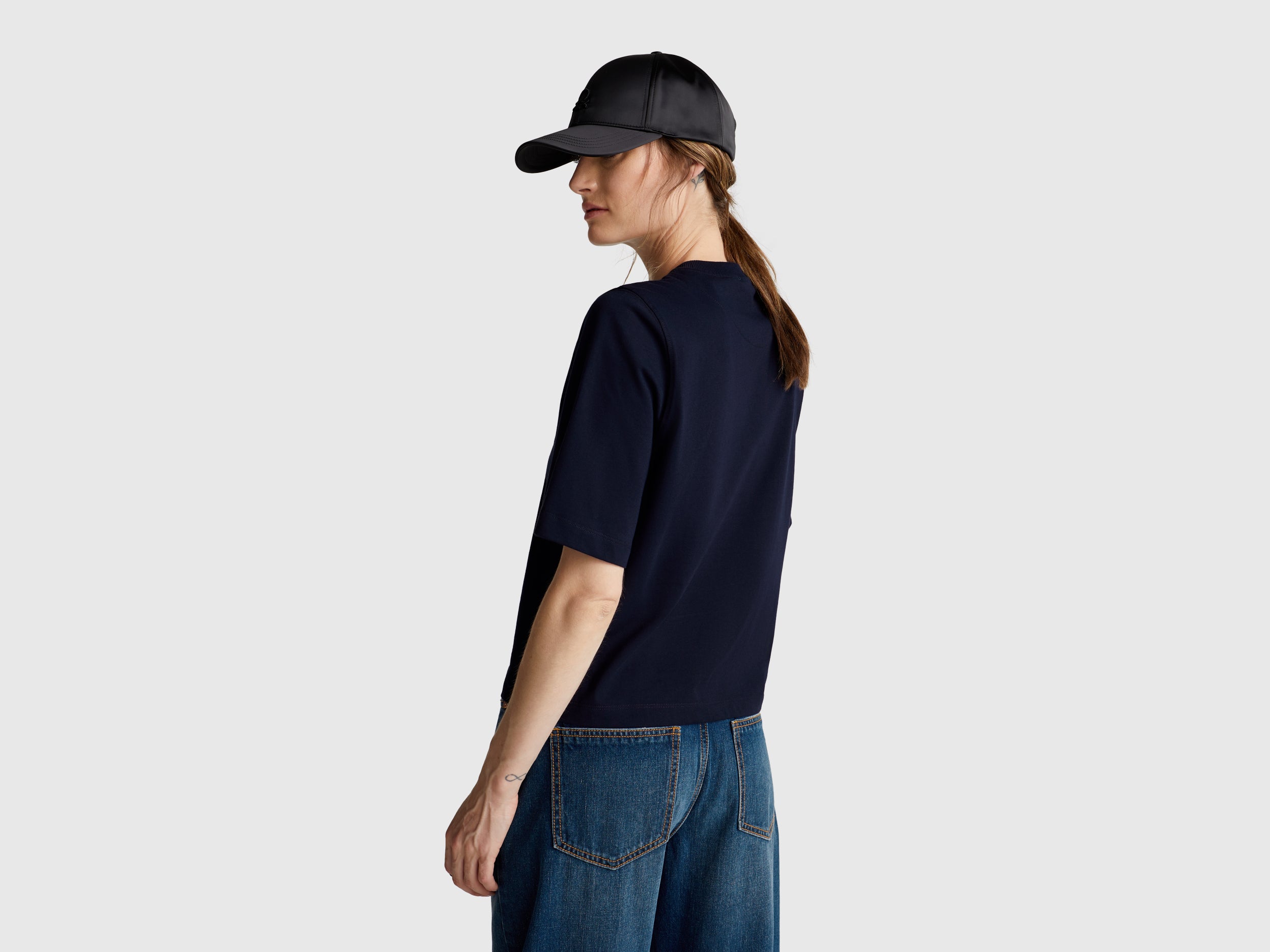 100% cotton boxy fit t-shirt - ucb_image_B