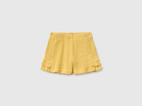 Pure cotton shorts with ruffles - ucb_image_FS