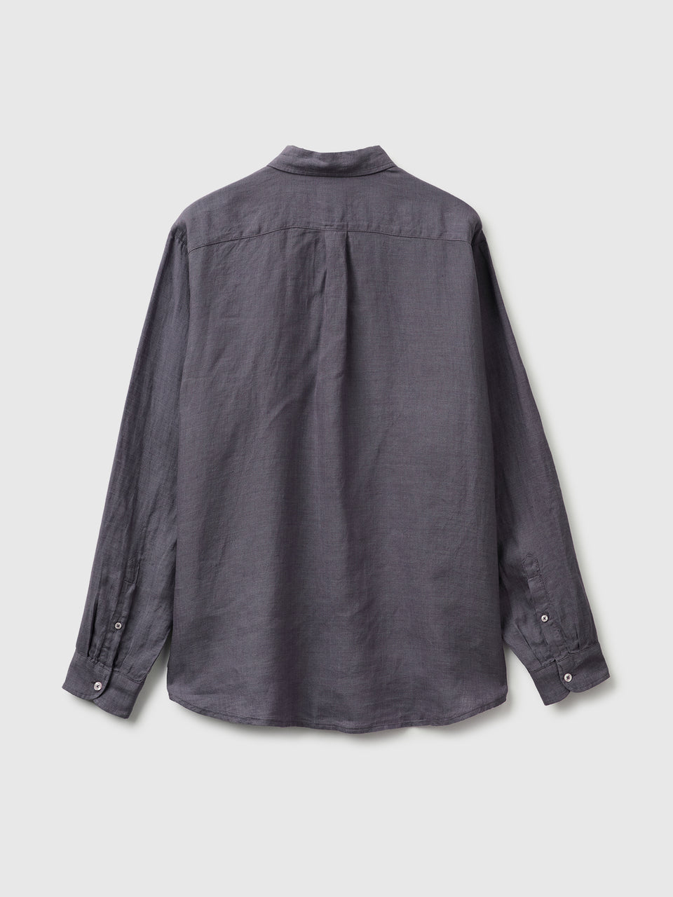 Grey shirt in pure linen - ucb_image_BS