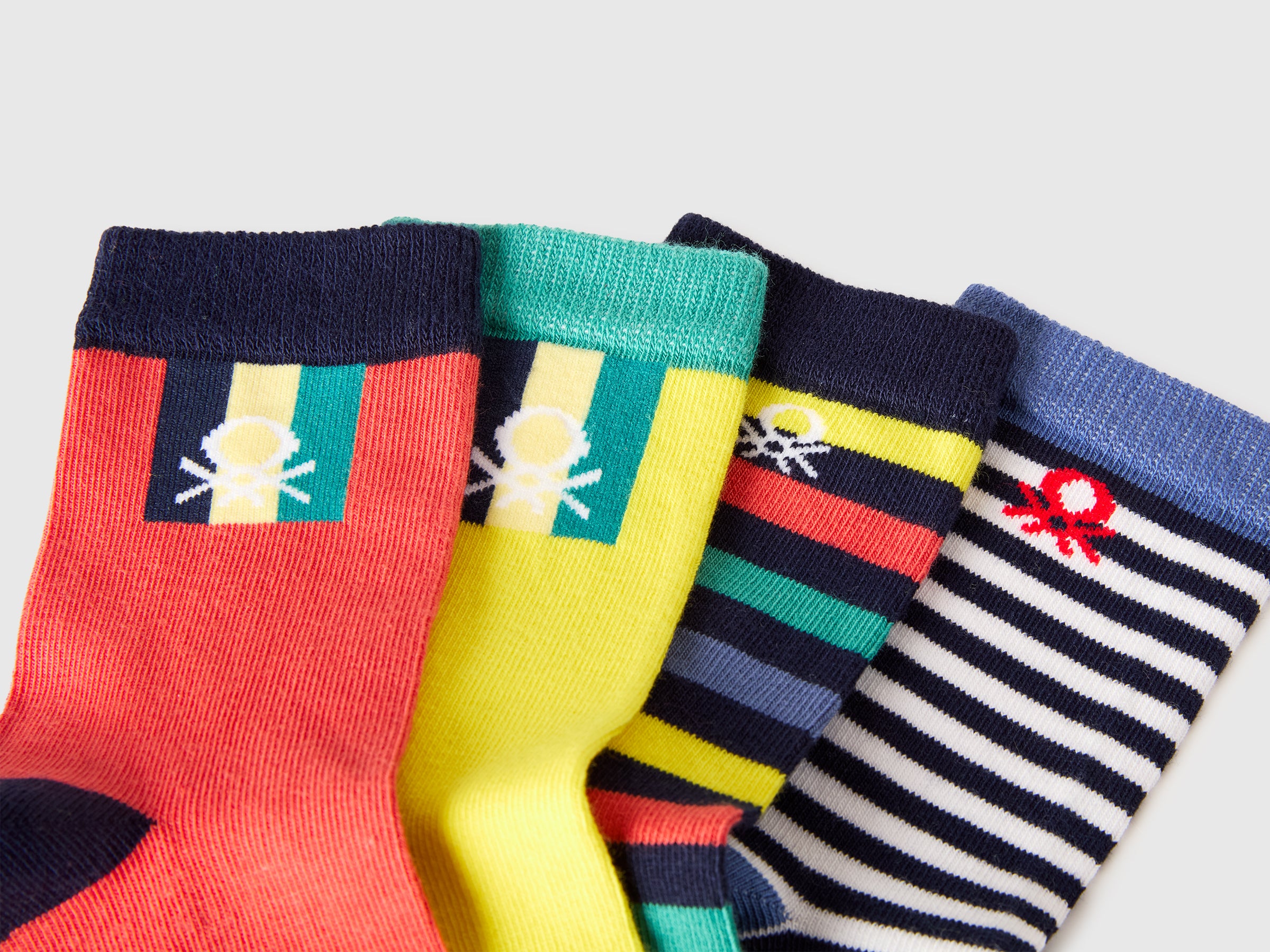 Four pairs of patterned socks - ucb_image_DS1