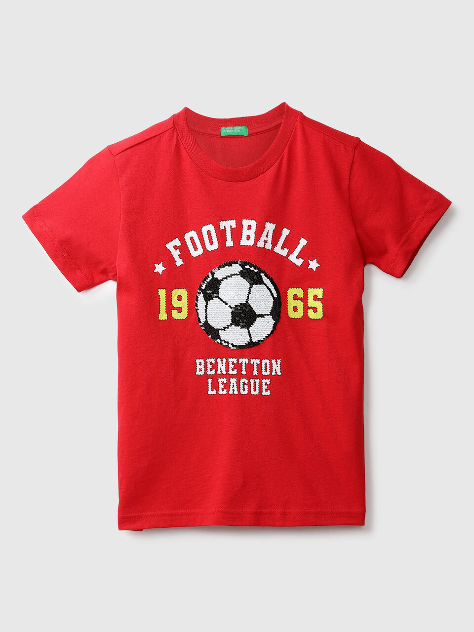 Football In Sequin Tee Short image number null