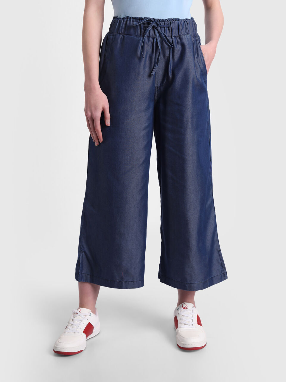 Tencel trousers image number null