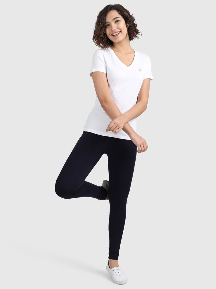 Polyester Leggings in Cut and Sew Design