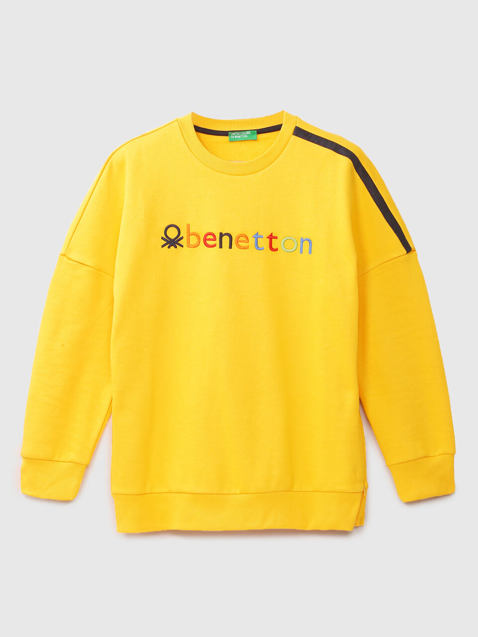MULTI COLOR BENETTON EMB SWEATSHIRT image number 1