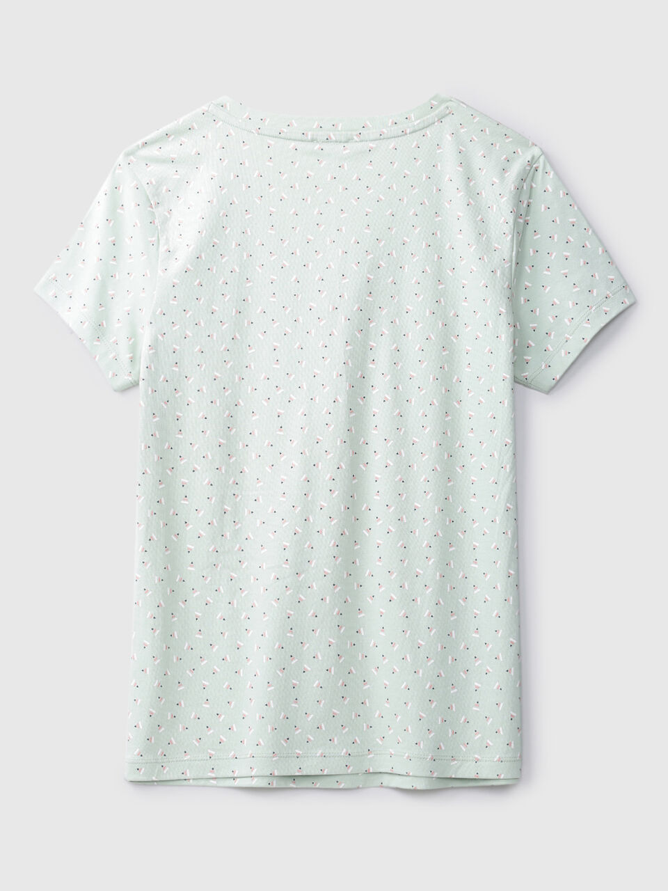 S/SLV V NECK PRINTED TEE image number 2