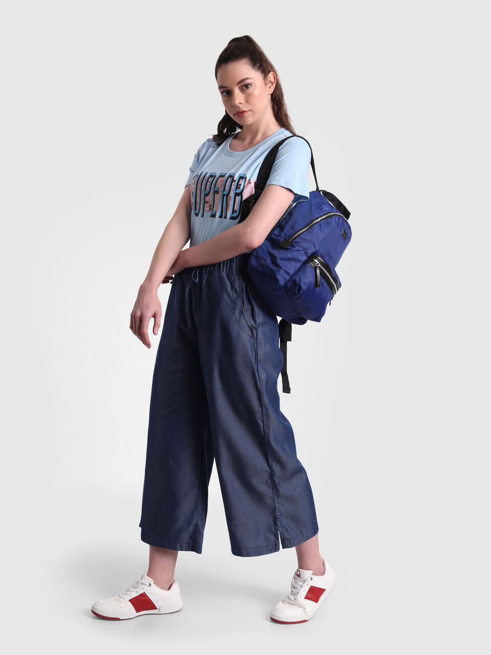 Tencel trousers image number null