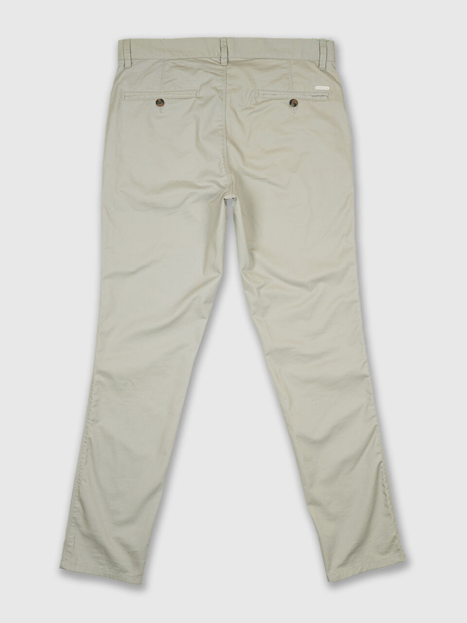 Slim fit twill trousers image number 2