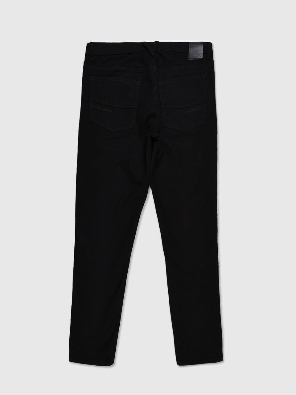 Skinny Fit Black Dobby Jeans image number 2