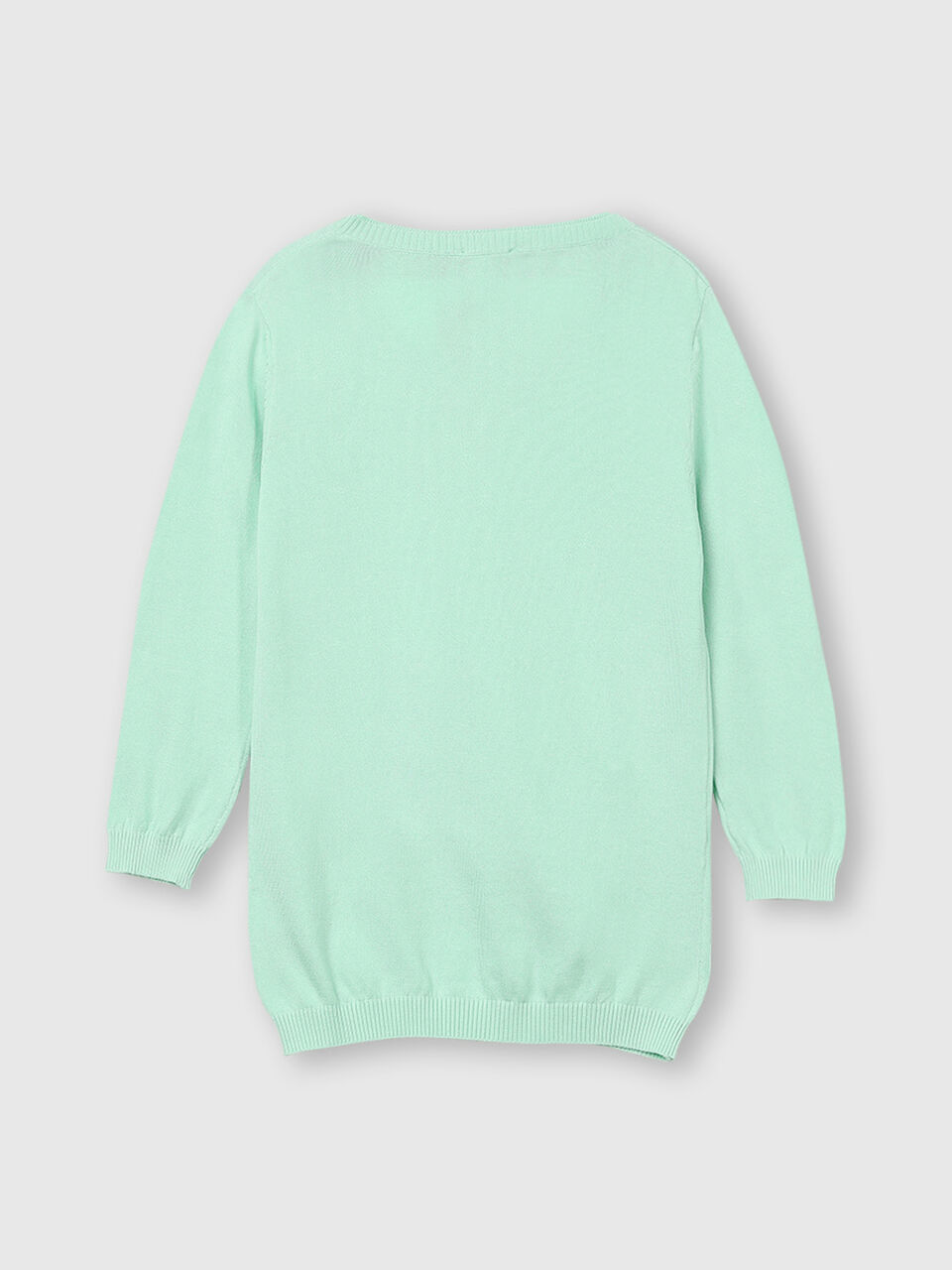 Pure Cotton Tricot Top in Solid Colour image number 2